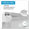 MasterVision Magnetic Dry Erase Calendar Board, 12-Month Planning/Scheduling, 36" x 24", White Surface, Satin Aluminum Frame