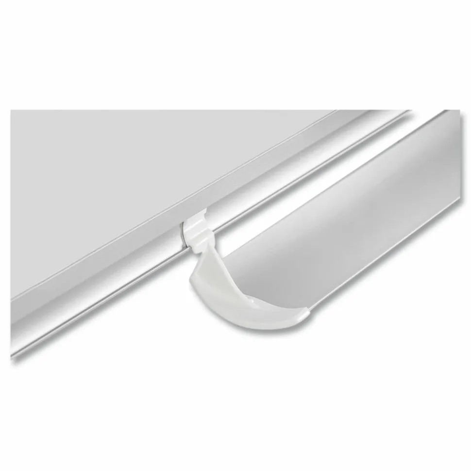 MasterVision Magnetic Dry Erase Calendar Board, 12-Month Planning/Scheduling, 36" x 24", White Surface, Satin Aluminum Frame