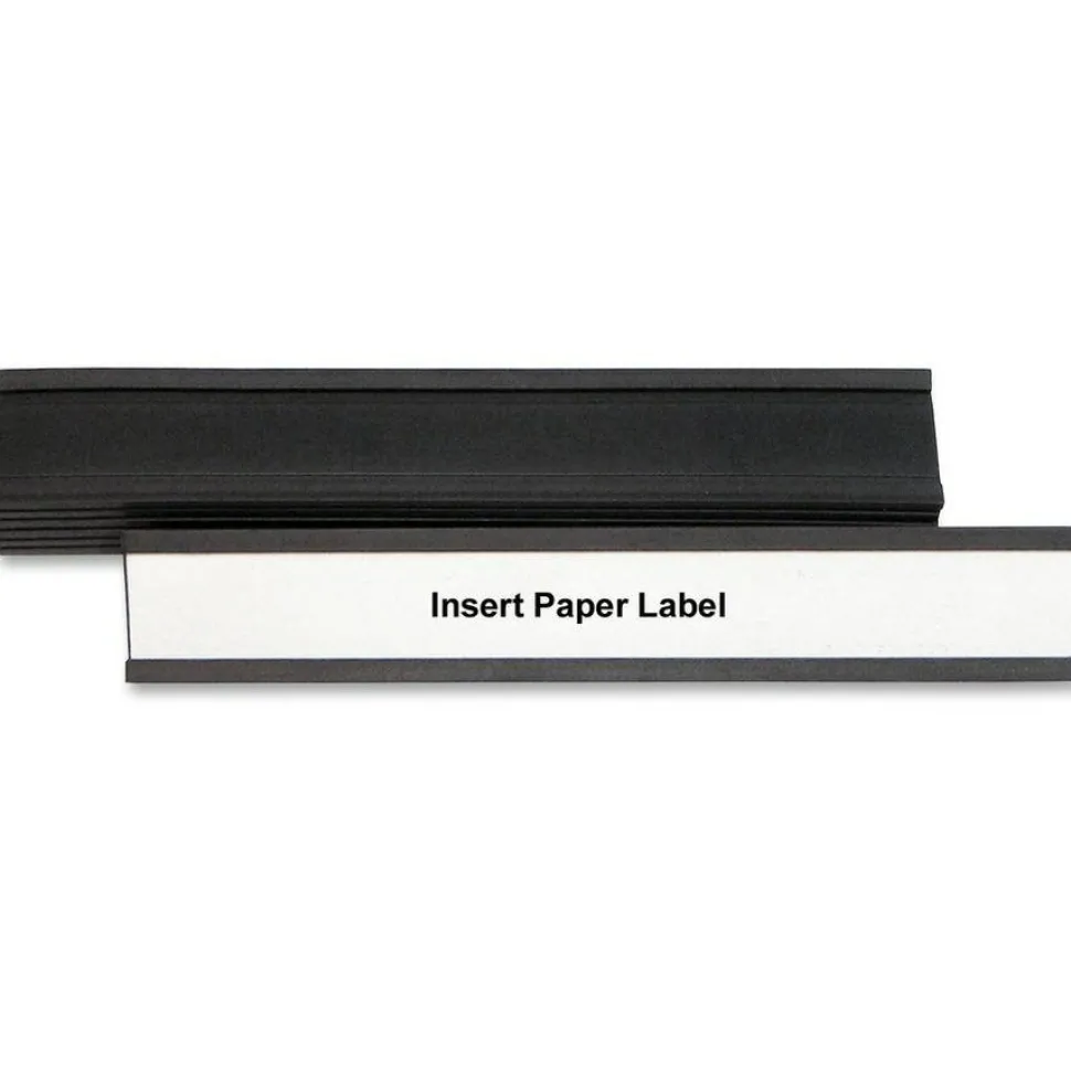 MasterVision Black Magnetic Data Cards