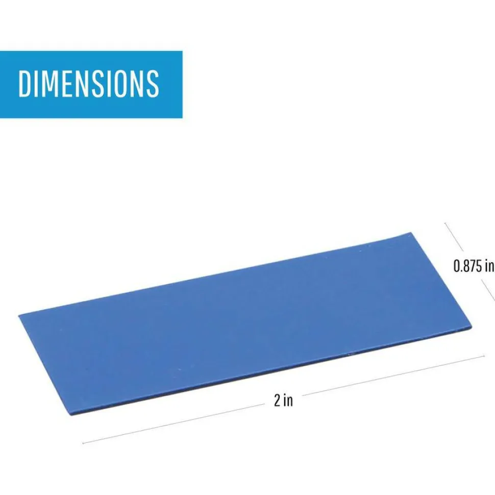 MasterVision 2" Magnetic Dry Erase Strips