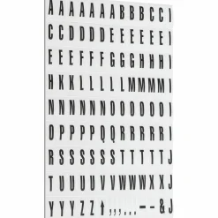 MasterVision Magnetic Letters, 3/4