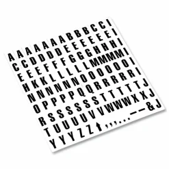 MasterVision Magnetic Letters, 3/4