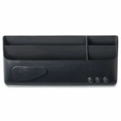 MasterVision Magnetic SmartBox Organizer, 9" x 4" x 4", Black