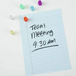 MasterVision Planning Board Magnetic Push Pins
