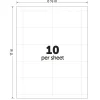 Matte Business Cards, 2" x 3 1/2", White, Pack Of 1,000