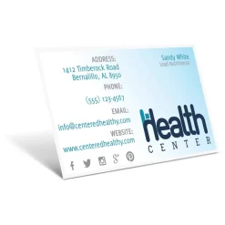 Matte Business Cards, 2" x 3 1/2", White, Pack Of 1,000