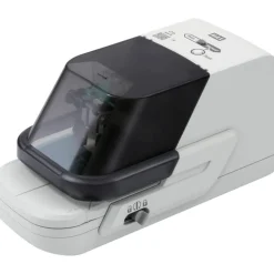 MAX Electric Flat Clinch Heavy Duty Stapler, 70 Sheet Capacity, Gray