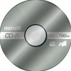Maxell CD-R Media Spindle, 700MB/80 Minutes, Pack Of 100