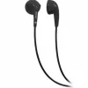 Maxell EB-95 Stereo Earbuds, 3 ft Cord, Black