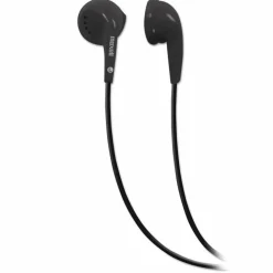 Maxell EB-95 Stereo Earbuds, 3 ft Cord, Black