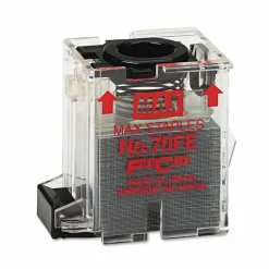 MAX Flat Clinch Staple Cartridges, EH70F, 5/16", 5,000 Per Cartridge