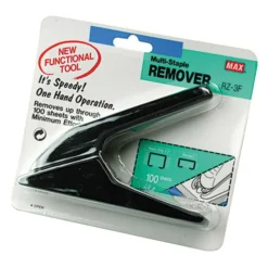 MAX Heavy-Duty Staple Remover - Black - 1 Each