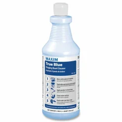 Maxim True Blue Clinging Bowl Cleaner, Mint Scent, 32 oz Bottle, 12/Carton
