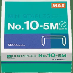 MAX Mini Staples, HD-10DF, 3/8"