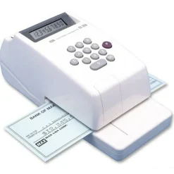 MAX USA Electronic Check Writer, 10-Digit, 3 13/16