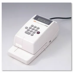 MAX USA Electronic Check Writer, 10-Digit, 3 13/16