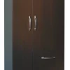 MayLine Aberdeen Series Mocha Tf Laminate Personal Storage Tower