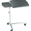 Mayline Group Laptop Caddy, 27-37"H x 29 1/2"W x 15"D, Anthracite/Metallic Gray