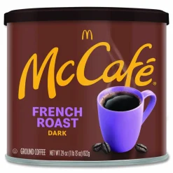 McCafe Ground Coffee, French Roast, 29 oz Can