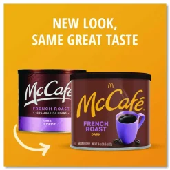 McCafe Ground Coffee, French Roast, 29 oz Can
