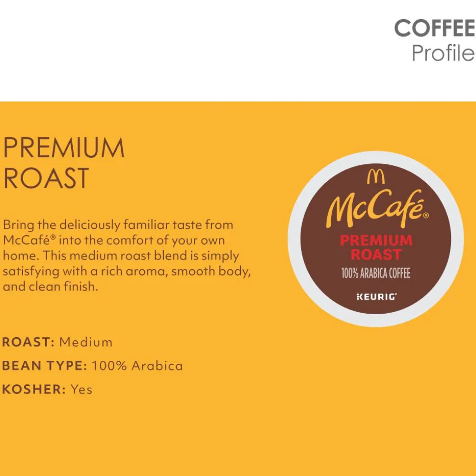 McCafe Premium K-Cup Pods, Box of 48