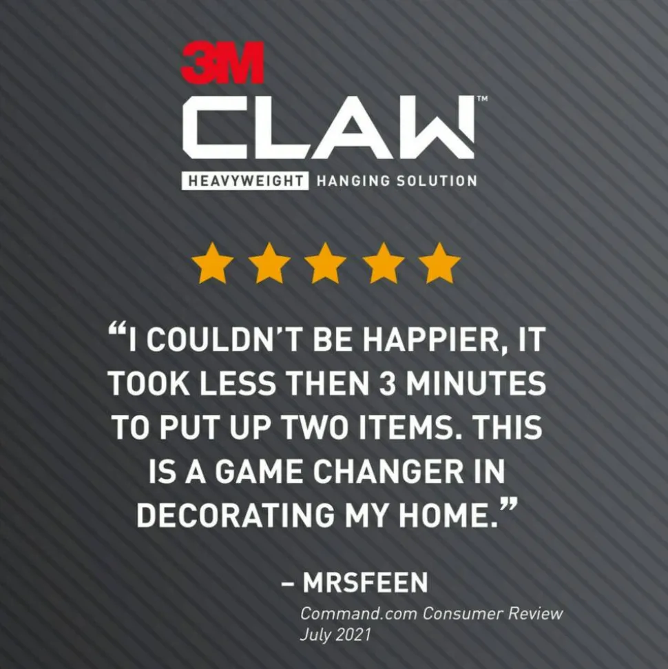 3M CLAW Drywall Picture Hanger
