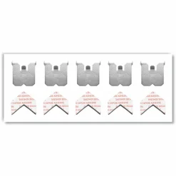 3M Claw Drywall Picture Hanger, Stainless Steel, 15 lb Capacity, 5 Hooks and 5 Spot Markers