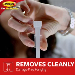 3M Command Mega Pack Utility Hooks, Small, White, Pack Of 24