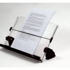 3M Desktop Document Holders, 14", Black/Clear