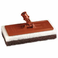 3M Doodlebug Threaded Pad Holder Kit, 4.63 x 10, Orange