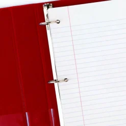 Mead Notebook Filler Paper - Letter - 200 Sheets - Spiral - 0.31" Ruled - Ruled Red Margin - 16 lb Basis Weight - 17208