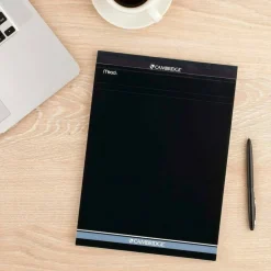 Mead Quad-Ruled Stiff-Backed Planning Pad, Letter Size, 8 1/2