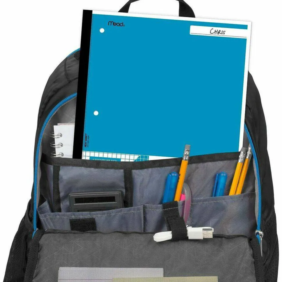Mead Quad Wireless Neatbook Notebook - Letter