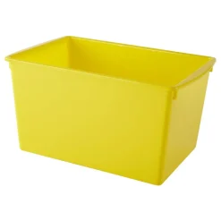 Medium Storage Bin, 7-1/2”H x 14-1/8”W x 9-1/4”D, Assorted Colors