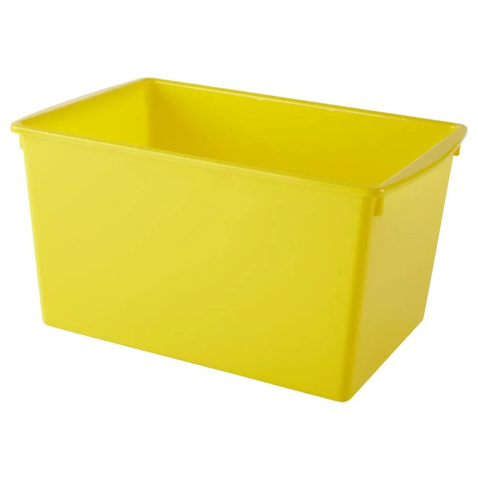 Medium Storage Bin, 7-1/2”H x 14-1/8”W x 9-1/4”D, Assorted Colors