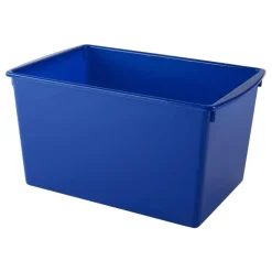 Medium Storage Bin, 7-1/2”H x 14-1/8”W x 9-1/4”D, Assorted Colors