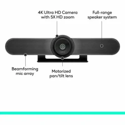 MeetUp All-in-One Ultra HD 4K Conference Camera for Huddle and Small Rooms, Works with Microsoft Teams, Zoom, Google Meet