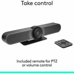 MeetUp All-in-One Ultra HD 4K Conference Camera for Huddle and Small Rooms, Works with Microsoft Teams, Zoom, Google Meet