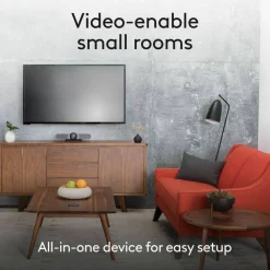 MeetUp All-in-One Ultra HD 4K Conference Camera for Huddle and Small Rooms, Works with Microsoft Teams, Zoom, Google Meet