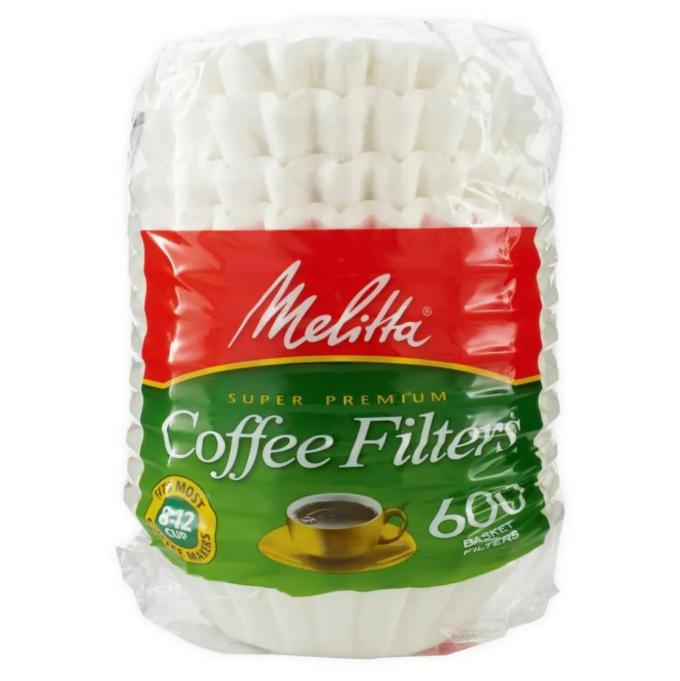 Melitta Basket Coffee Filters, Pack Of 600 Filters