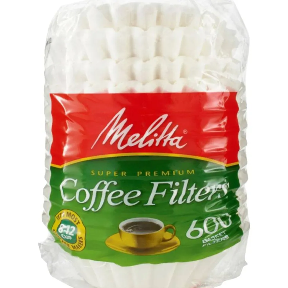 Melitta Basket Coffee Filters, Pack Of 600 Filters