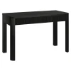 Mendoza 48'' Wide Rectangular Desk in Black Grain