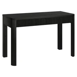 Mendoza 48'' Wide Rectangular Desk in Black Grain