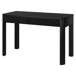 Mendoza 48'' Wide Rectangular Desk in Black Grain