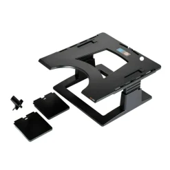 3M Ergonomic Notebook Computer Stand, Black