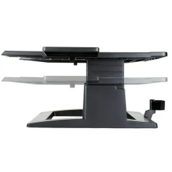 3M Ergonomic Notebook Computer Stand, Black