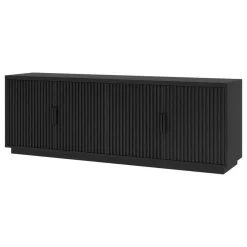 Mero Rectangular Fluted TV Stand for TV's up to 75