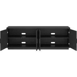 Mero Rectangular Fluted TV Stand for TV's up to 75