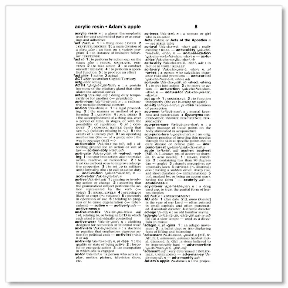 Merriam Webster Merriam-Webster Dictionary, Revised Edition, Paperback, 960 Pages