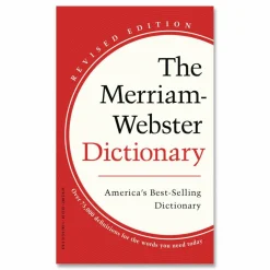 Merriam Webster Merriam-Webster Dictionary, Revised Edition, Paperback, 960 Pages